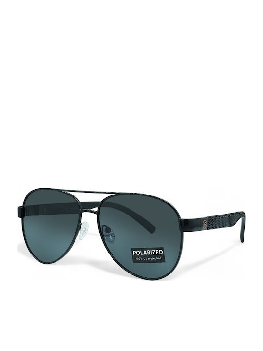 Riverio Men's Sunglasses with Black Metal Frame...