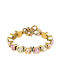 Dyrberg/Kern Women's Steel Gold Plated Bracelet 17cm