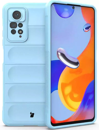 Bizon Tur Back Cover Tempered Glass 2mm Γαλάζιο (Redmi Note 11 Pro)