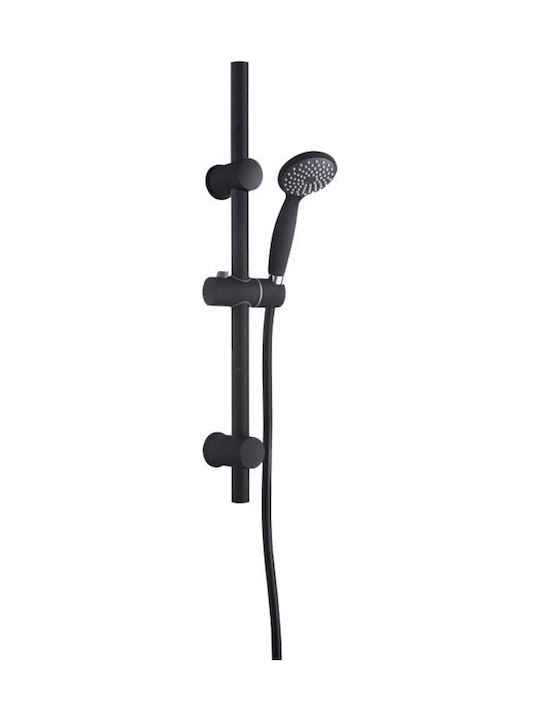 Invena Shower Column without Mixer Silver Invena Shower Column without Mixer Silver