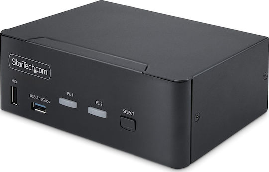 2-port Dp 1.4 Kvm Switch Διπλη Οθονη Displayport Kvm