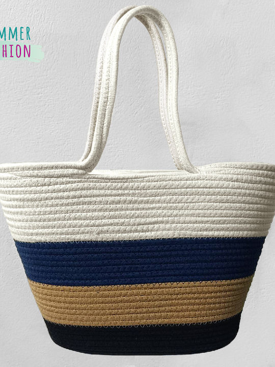 Go Smart Home Korbweide Strandtasche Weiße