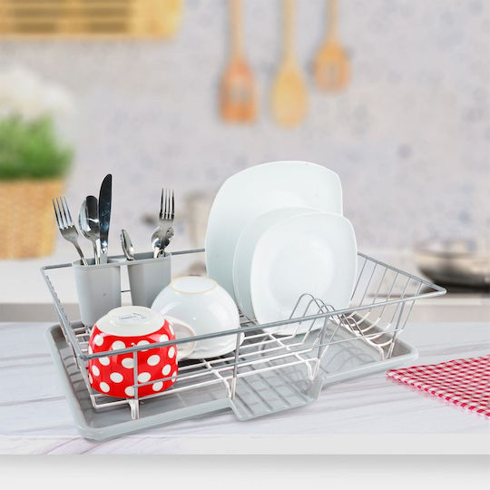 Orion Sink Strainer Inox Gray 46.5x31x13cm