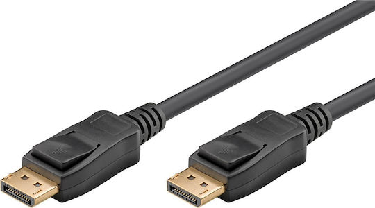 Goobay Kabel DisplayPort-Stecker - DisplayPort-Stecker 3m Schwarz (74762)