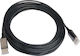 Techly Cable DisplayPort male - DisplayPort male 20m Μαύρο