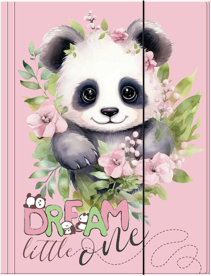 A4 Panda Folder Elastic 10 Derform
