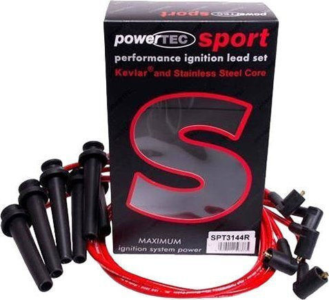 Powertec Zündkabel Powertec Ford Mondeo St220 3.0 V6 02-07 Rot