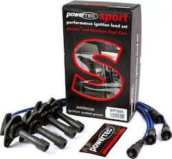 Запалителни кабели Powertec за Subaru Impreza Sti Ej20 97-00 Червени