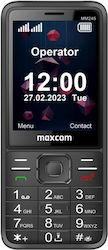 MaxCom MM245 4G Dual SIM Κινητό με Κουμπιά (Αγγλικό Μενού) Μαύρο MaxCom MM245 4G Dual SIM Κινητό με Κουμπιά (Αγγλικό Μενού) Μαύρο