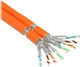 Alcasa S/FTP Кат.7 Кабел за Ethernet мрежа 25м Оранжев 1бр