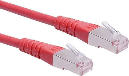 Roline S/FTP Cat.6 Gigabit Ethernet Network Cable 20m Red