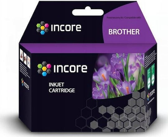 Incore Συμβατό Μελάνι Εκτυπωτή InkJet Brother LC123M 15ml Ματζέντα 1τμχ