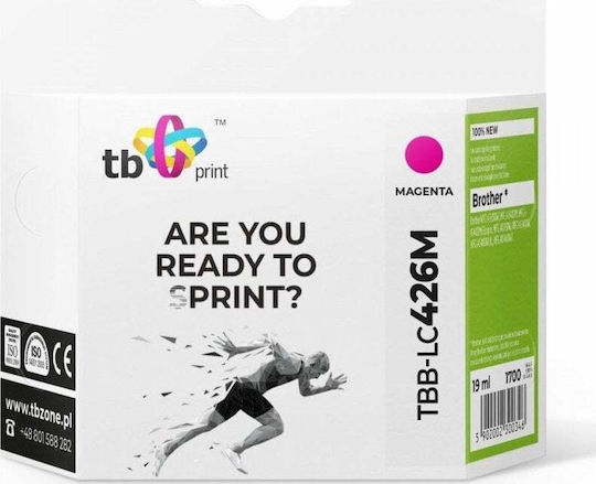 TB Print Συμβατό Μελάνι Εκτυπωτή InkJet Brother LC426M MFC-J4540DW Ματζέντα 1τμχ