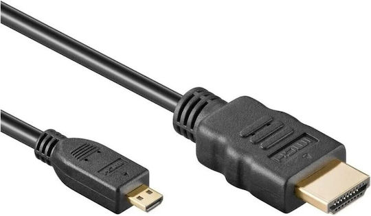 PremiumCord Cable HDMI male - HDMI male 2m Μαύρο