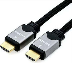 Roline HDMI de sex masculin - HDMI de sex masculin 5m Argintiu