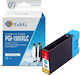 G&G Pgi 1500xl Cartuș de cerneală compatibil pentru imprimante InkJet Canon PGI 1500XL Cyan 1buc