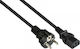 Cablu de alimentare Alcasa P0030-s050 negru 5 m tip E+f C13 mufă de alimentare panou