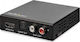 Startech 4k Hdmi Audio Extractor/4k 60hz Dual Rca Audio Av Signal Transmission System
