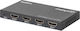Manhattan 4k60hz 3-Port HDMI Switch Switching Between Three HDMI Inputs to One HDMI Output 3x1 18g IR Remote Control