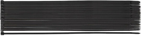 Neo Δεματικά Καλωδίων Πλαστικά 300mmx3.6mm σε Μαύρο χρώμα (100τμχ)