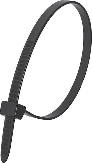 Dedra Plastic Cable Ties 370mm x 7.6mm in Black Colour (25 pcs)