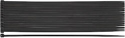 Neo Cable Ties Plastic 200mm x 2.5mm in Black Colour (100 pcs)
