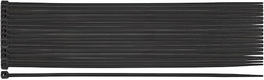 Neo Cable Ties Plastic 200mm x 2.5mm in Black Colour (100 pcs)