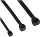 InLine Cable Ties Plastic 200mm x 4.8mm in Black Colour (100 pcs)