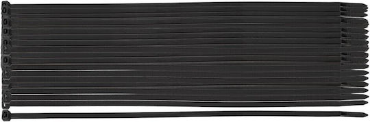 Neo Δεματικά Καλωδίων Πλαστικά 150mmx3.6mm σε Μαύρο χρώμα (100τμχ)