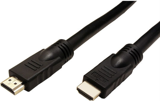 Roline Cable HDMI male - HDMI male 15m Black