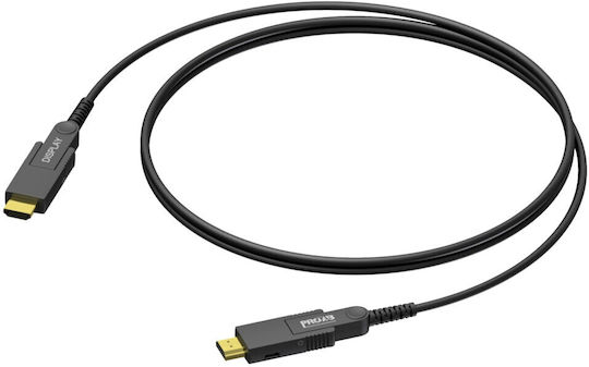 Procab HDMI-Kabel männlich - HDMI-Stecker männlich 40m Schwarz