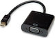 Value Μετατροπέας mini DisplayPort male σε VGA female 1τμχ