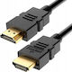 Montis Cable HDMI male - HDMI male 1m Μαύρο