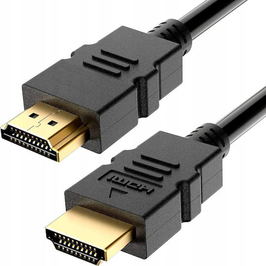 Montis Cable HDMI male - HDMI male 1m Μαύρο