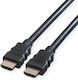 Roline Cable HDMI male - HDMI male 5m Πράσινο