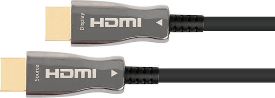 Python HDMI 2.1 Ultra High Speed 48Gbps 4K 120Hz HDR VRR Cable HDMI Male HDMI Male 30m Black