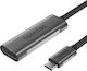 Tomtoc Aluminium Adapter – USB-C DisplayPort 1.4 Adapter 4K@60/120Hz