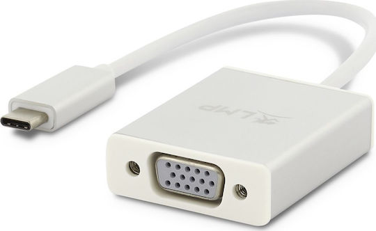 Adapter USB Lmp 15979 USB-C VGA Silber Lmp-usbc-vga-s