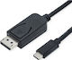 Προσαρμογέας Av Roline Προσαρμογέας Roline Usb Τύπου C Displayport V1.4 M M 1 M