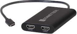 Προσαρμογέας Av Sonnet Thunderbolt Dual 4k Hdmi 2.1 Adapter