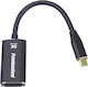 Premiumcord USB-Kabel Premiumcord USB-C zu DisplayPort Adapter DP1.4 8k@60Hz 4k@120Hz
