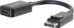 Adapter AV C2G C2G 20,3 cm DisplayPort HDMI Adapter DP HDMI Adapter 1080p Schwarz Stecker Buchse Video Adapter DisplayPort Stecker HDMI Buchse Geschirmt Schwarz Adapter AV C2G C2G 20,3 cm DisplayPort HDMI Adapter DP HDMI Adapter 1080p Schwarz Stecker Buchse Video Adapter DisplayPort Stecker HDMI Buchse Geschirmt Schwarz