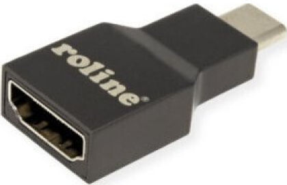Roline Roline Adapter Usb Τύπου C Hdmi Αρσενικό Θηλυκό Γκρι