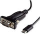 Προσαρμογέας Av Value Value Καλώδιο Μετατροπέα Usb Serial Τύπος C Rs232 Μαύρο 1,8 Μ