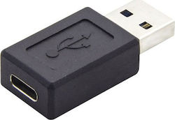 USB-zu-USB-C-Adapter Schwarz