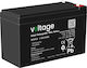 Voltage UPS Batterie mit Kapazität 9Ah und Spannung 12V 1Stück