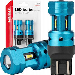 AMiO Λάμπες T20 / W21/5W LED Ψυχρό Λευκό 2τμχ AMiO Λάμπες T20 / W21/5W LED Ψυχρό Λευκό 2τμχ