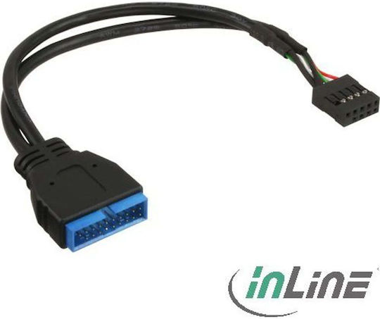 InLine USB to 30-Pin Cable Μαύρο 0.3m 1τμχ