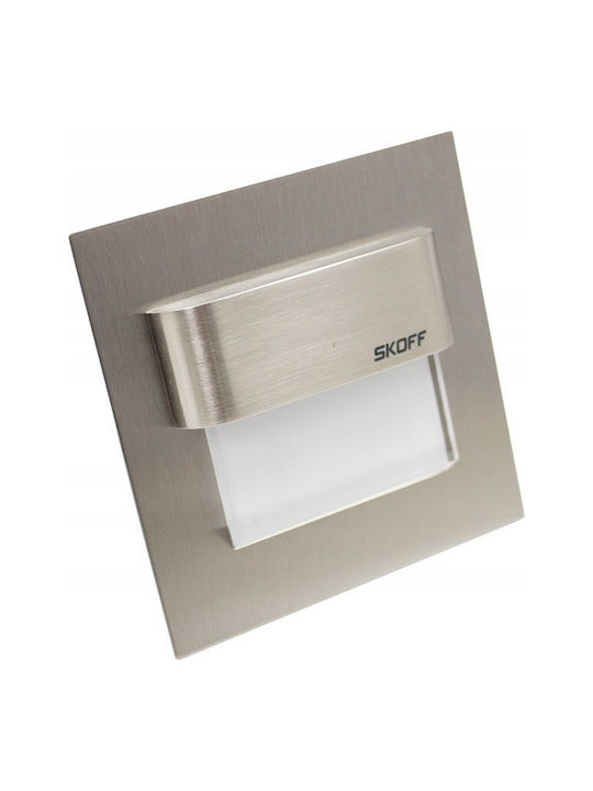 Skoff Wandmontierte Außenleuchte LED IP20 0.8W mit Natürliches Weiß Licht