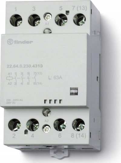 Finder Διακόπτης Ράγας 24V 63A